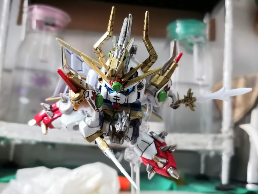 ちーびー戦士No.07 超竜守護神フォーミュランダーJr.–3枚目/制作者：LUNLUN（邪道可動）