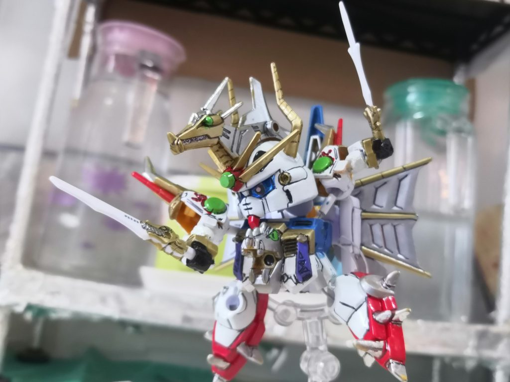 ちーびー戦士No.07 超竜守護神フォーミュランダーJr.–4枚目/制作者：LUNLUN（邪道可動）