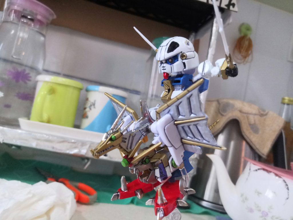 ちーびー戦士No.07 超竜守護神フォーミュランダーJr.–7枚目/制作者：LUNLUN（邪道可動）