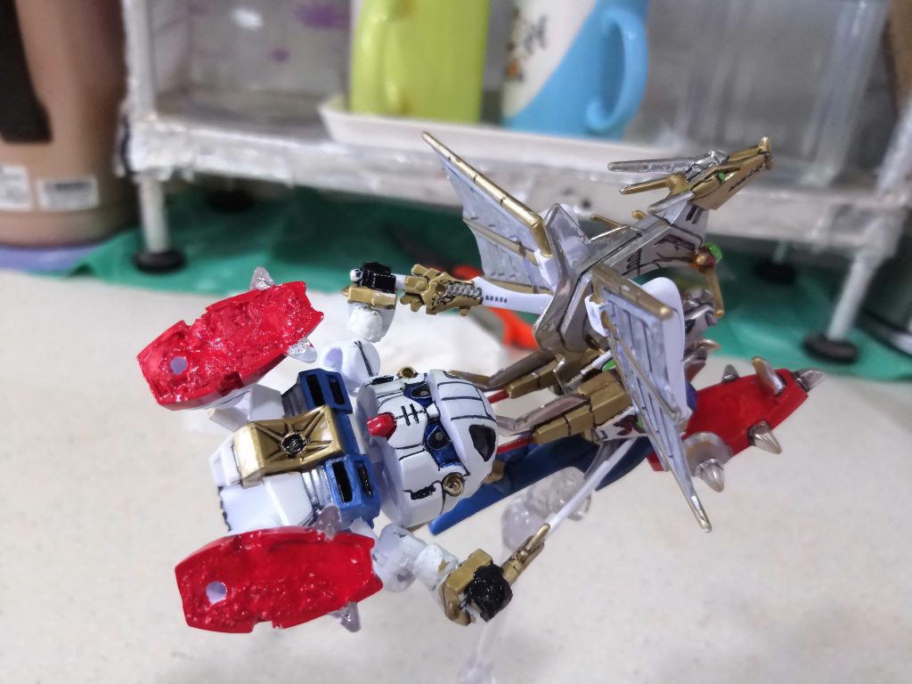 ちーびー戦士No.07 超竜守護神フォーミュランダーJr.–8枚目/制作者：LUNLUN（邪道可動）