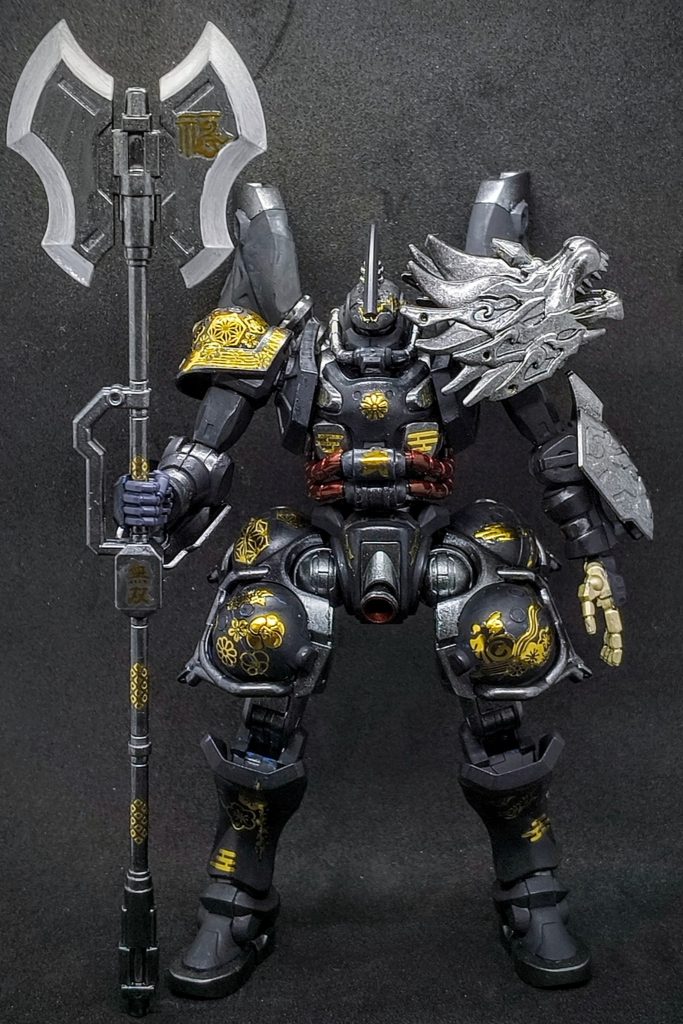 軍将ザク(軍警ザク全塗装)