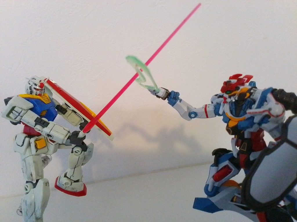 ジークアクス本編では向こう側からきたシュウジが乗っていましたね。  ジークアクスとバトルしていました。