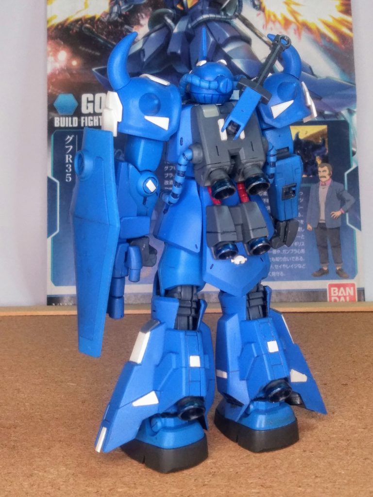 それでは、今回も宜しくお願い致します 😌『エゥーゴ地上降下部隊』による『連邦軍ジャブロー基地』の襲撃は失敗に終わった。この時期を境に『カラバ』は積極的に行動を開始する。 これに対して『ティターンズよりの地球連邦軍部隊』の動向も激しく成るのだが、其を是非としない各地に潜伏する『ジオン残党軍兵』のゲリラ活動も目立つ様に成るのだった。 と、云うわけで妄想ζ 地球人よ、ご機嫌如何? ver, ζを晒してイコうと思います😤今回は『MS-07-R-35 グフ R 35』&『ダカラボ・クハ中尉』をご紹介 ✨😌✨