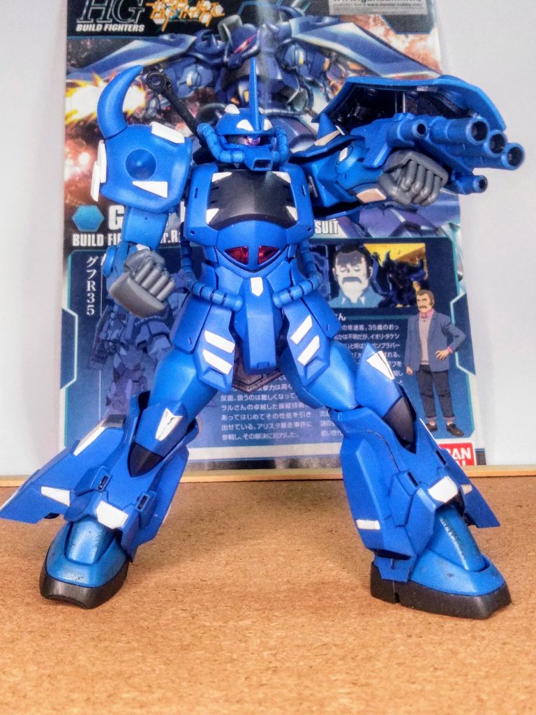『MS-07-R-35 グフ R 35』のパイロットである『ダカラボ・クハ中尉』とは❓ 🧐ドンナカタ? 脳内設定・・・先日、毎回の放送を楽しみにしていたアニメ作品が最終回を迎えた。過去の名作のリスペクトとオマージュがふんだんに盛り込まれた良き(無節操?)作品。あぁ⤵️『寂しいな💦』これは世に言う『ロス😭』って、ヤツだな・・・な戦士 と、コンナ感じで「「「好きな作品が終る度に作品ロスに成る」」」 な『ダカラボ・クハ中尉』😅💦 果たして彼の活躍は如何ほどか 😖
