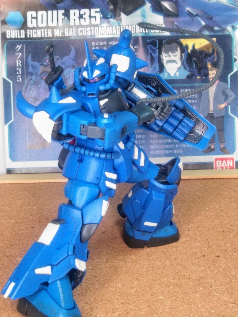 『グフ』はこの『Gundam GQuuuuuuX』でもハブられるのかなぁ❓ 🧐なんて、考えておりましたが、最後に来て、キチンと劇内に描かれておりましたね 😋でも、アレって『シャア専用』って事? 😏しかも、『ヅダ』や『山下いくとさんデザインのサザビー』も居たけど 😅