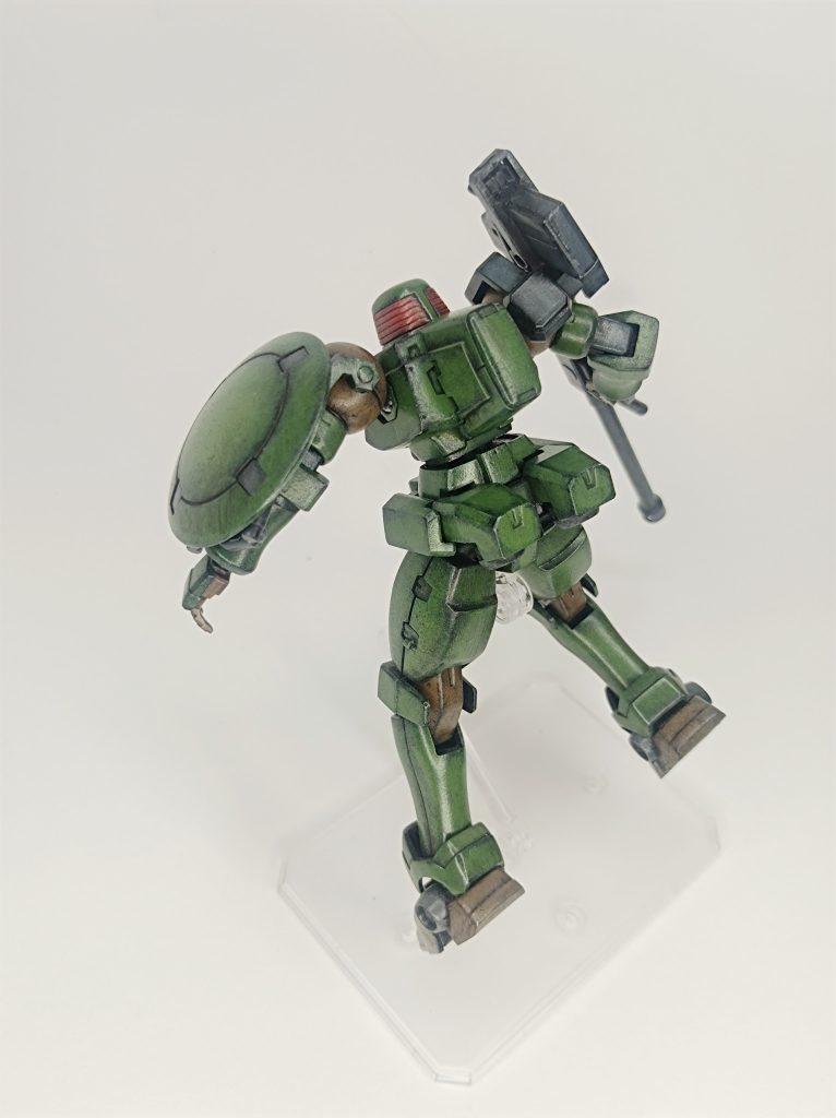 ゼクス機風。最近W一話を見直したのですが、思ったよりこの状態で画面に映っている時間は短かったなぁと。