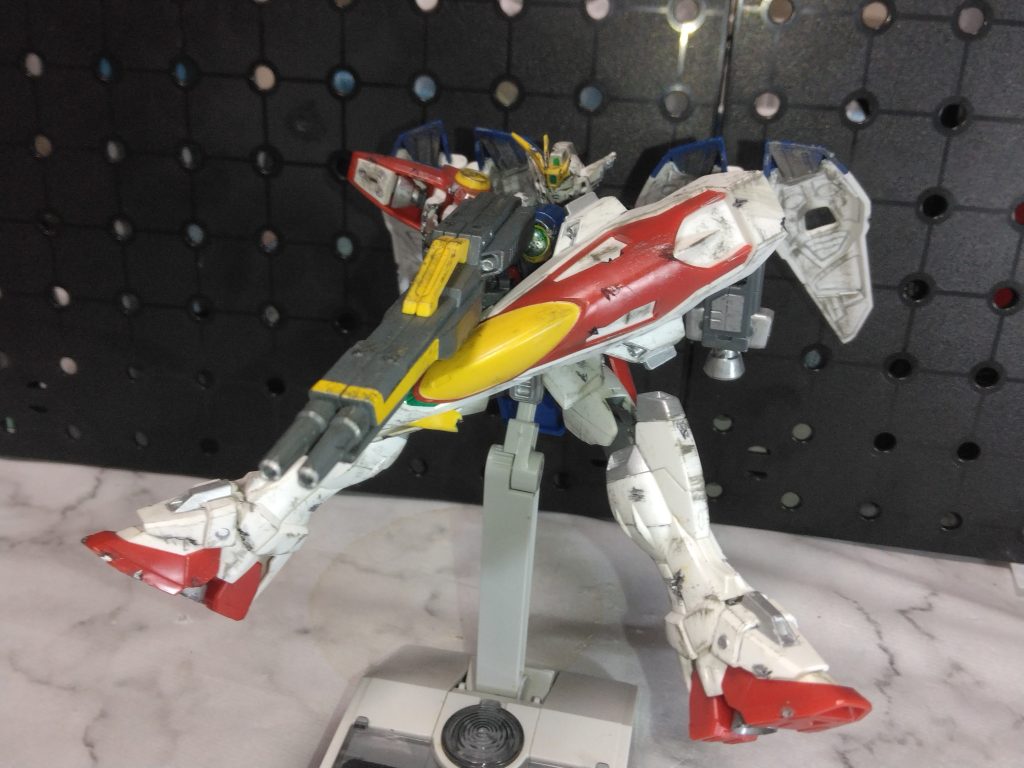 HG　ウイングガンダムゼロ　最後の勝利者ダメージver