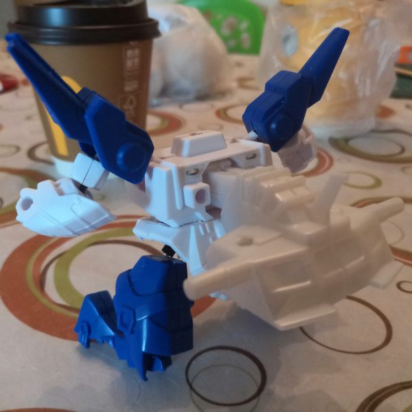 安裝太陽炮clear! (zaku-kao7) 不過胸口裝甲的安裝方法還在構想中(gundam-kao5)（2枚目）