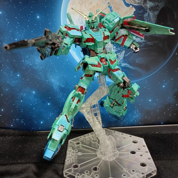 【投稿23回目】ユニコーン(ミントグリーンブルー)