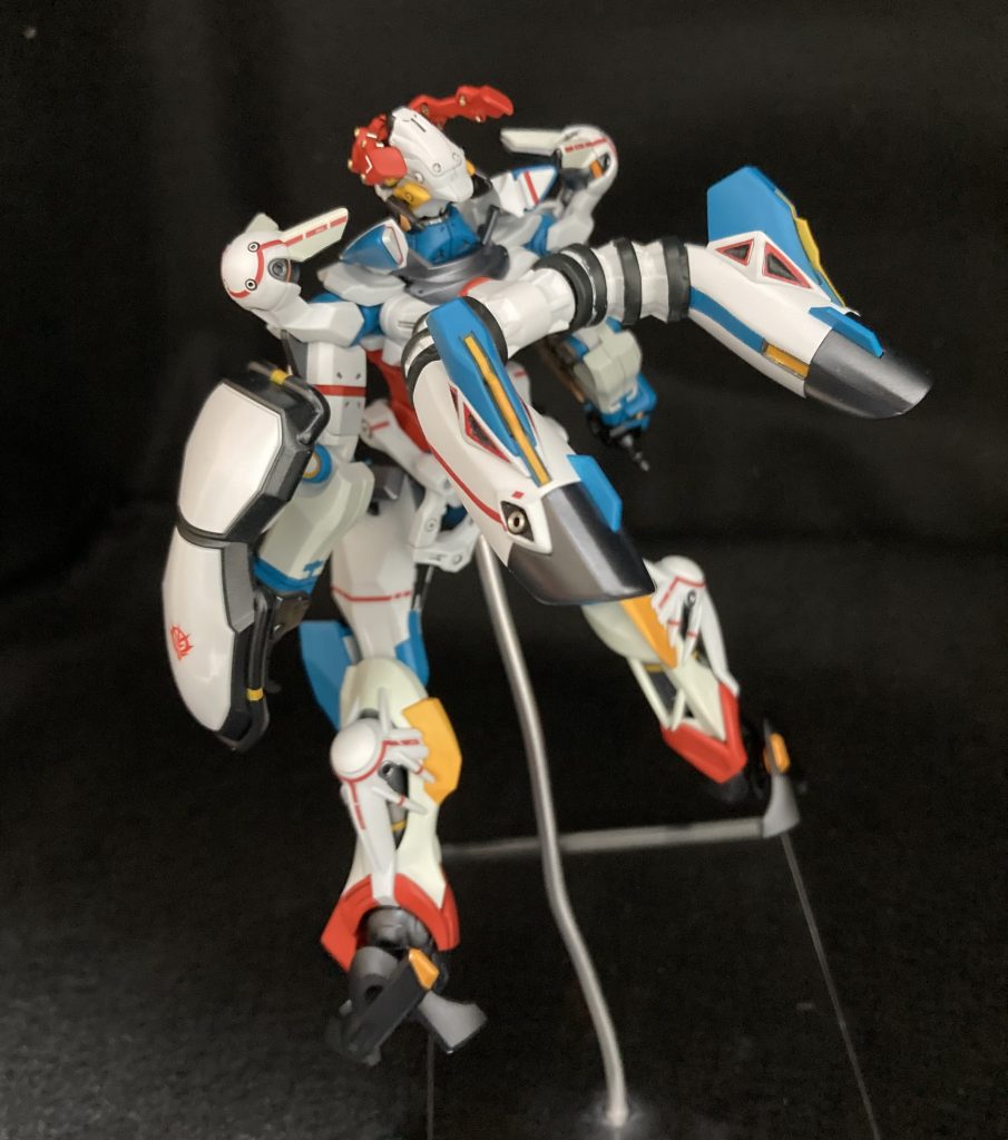 青、赤、青みがかった白は、『安彦良和の色調』を使っています。青なんてイメージ通り!黄色はもうちょっとオレンジに寄せた方が良かったな…。