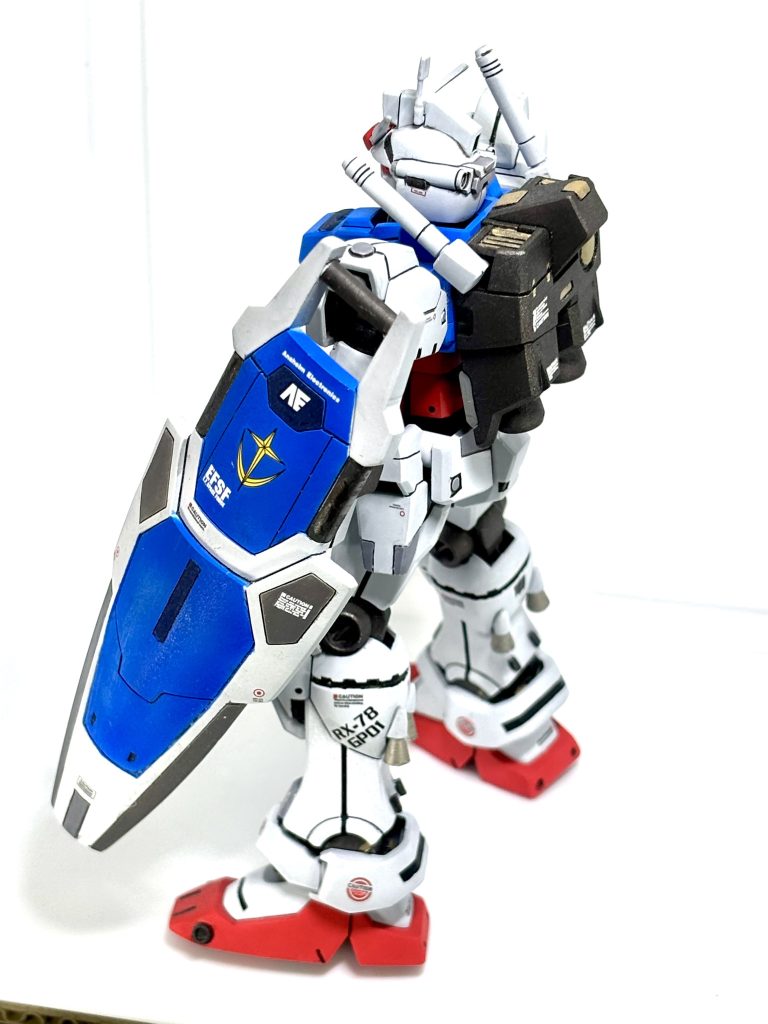 足のデカールがお気に入りです😊