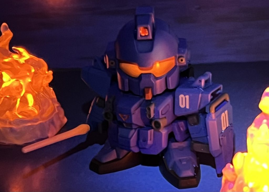 EXAM発動は頭部差し替え。