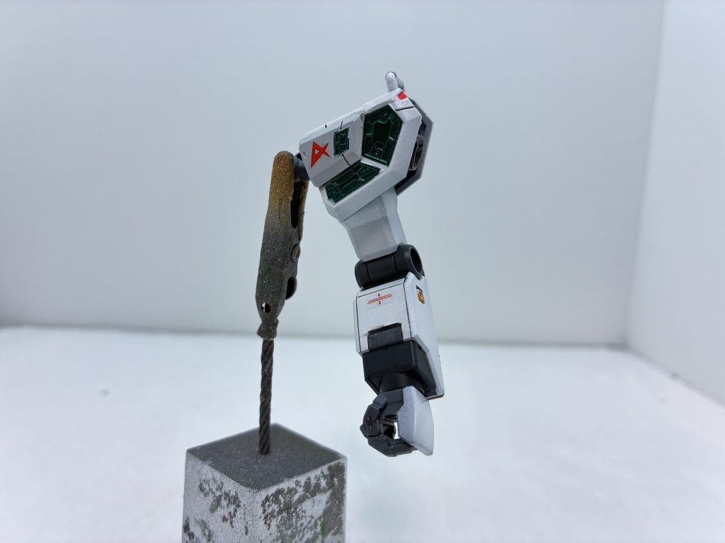 ⬜️腕は少し筋掘りをしました。