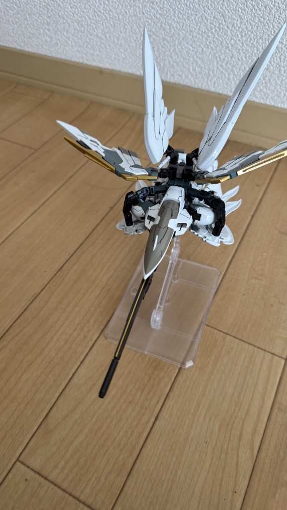 RGウイングゼロEWスノホワ風–3枚目/制作者：くるくる