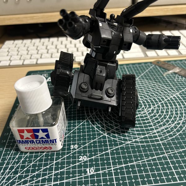 機動性能が高いガンタンクを製作中。（4枚目）