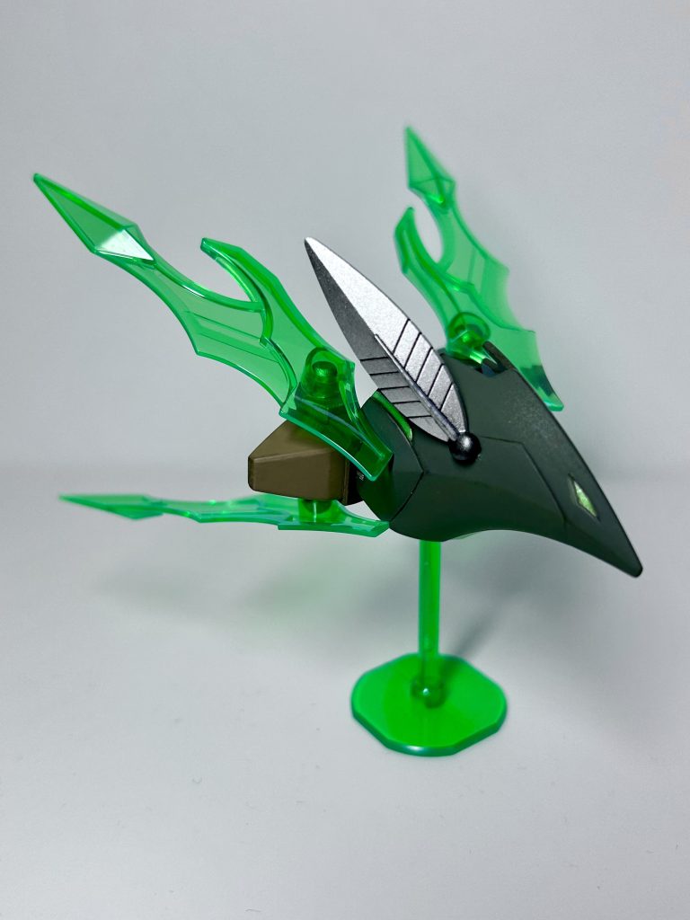 この支援メカも可愛いですね。塗装ハゲが怖いので二度と組み替えることはないと思いますが。以上ロビンフッドガンダムAGE-2でした。閲覧ありがとうございました。