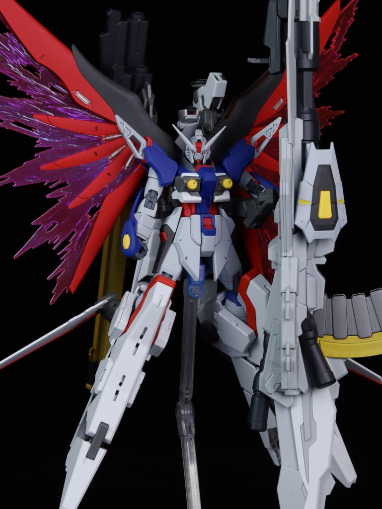 HGCE 1/144 デスティニーガンダムSpecII&ゼウスシルエット
