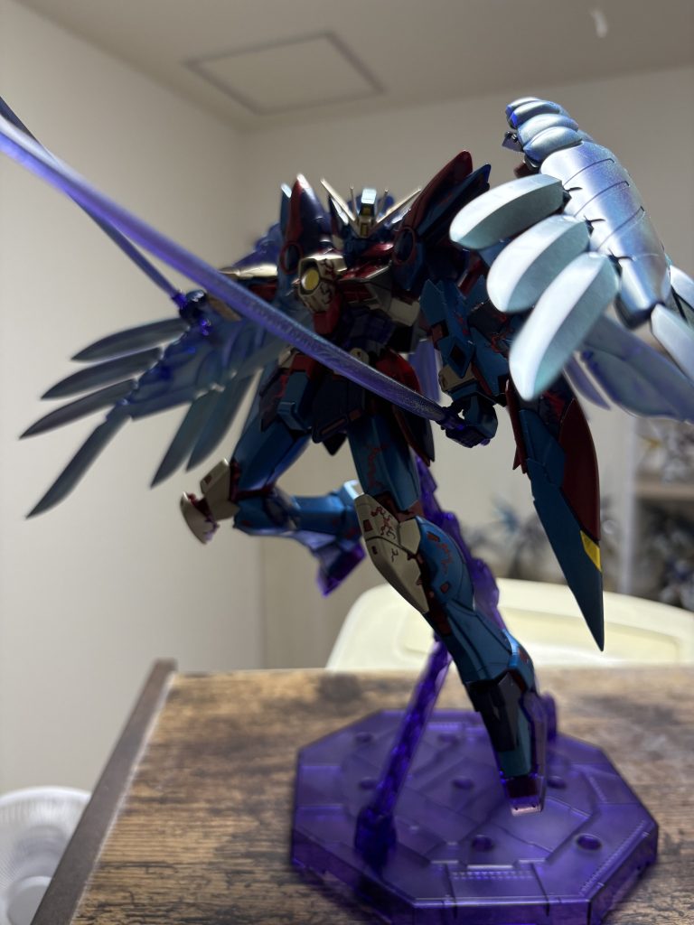 復帰第57弾　MGウイングガンダムゼロEW クロスコントラストカラーズ