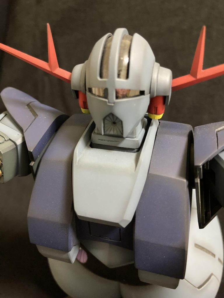 口のメガ粒子砲はスリットが足らないので追加梅干し食べてスッパマン!!(古い)な口になりました