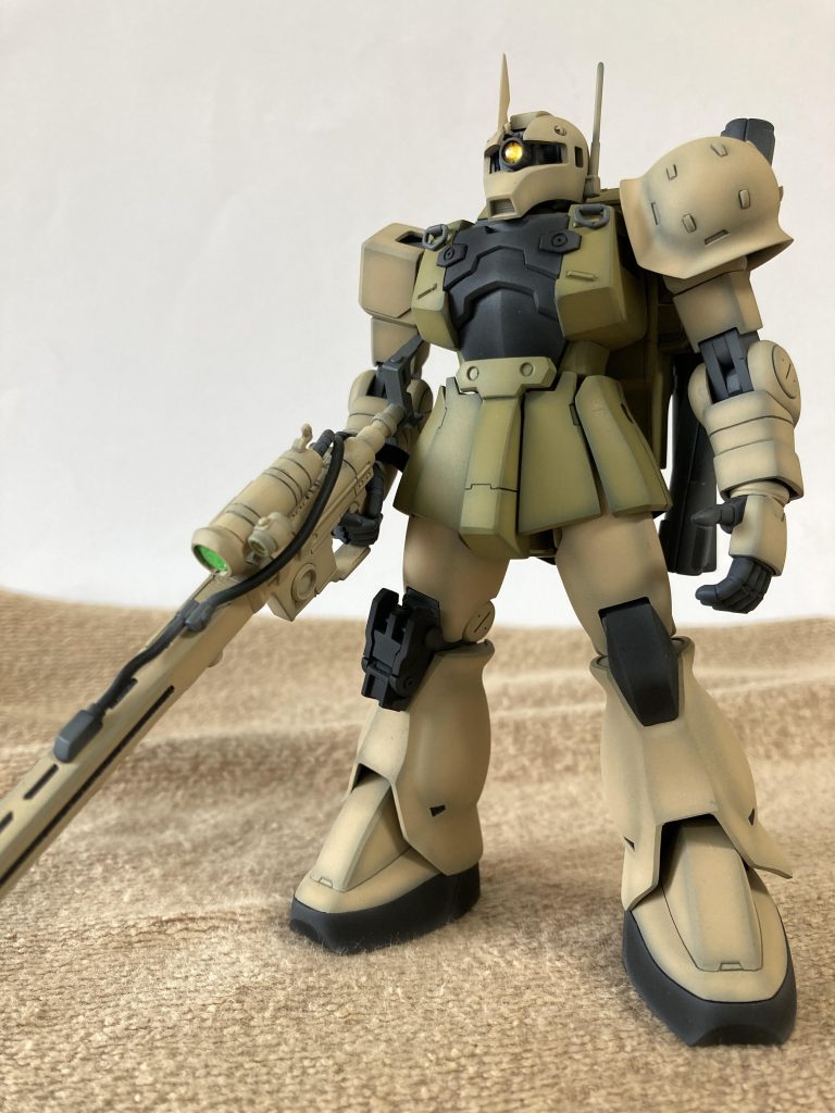 もともとのキットの出来が良いので、ほぼストレート組み