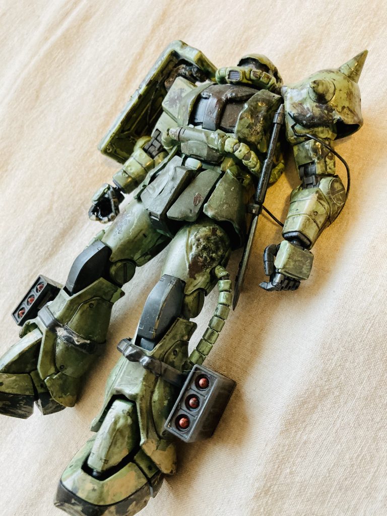 MG ザクⅡ  ダメージ加工