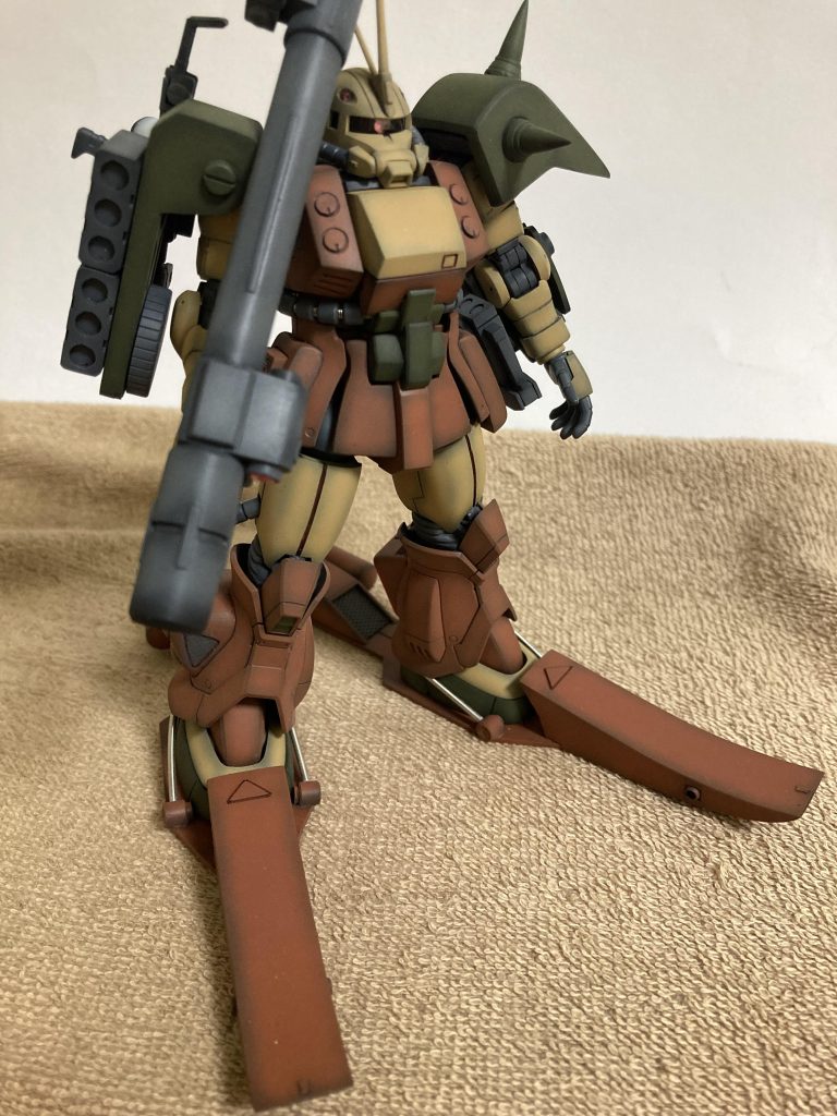 ランチャーはほぼ自作キットのグリップ等、使える所は使いました