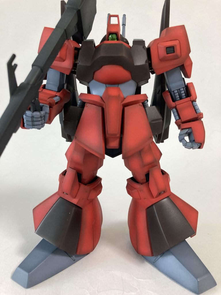 肩アーマー小型化、膝アーマーの大型化やら、いろいろやりました