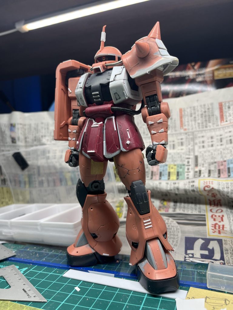 ランバラル専用ザクⅡ–3枚目/制作者：ゲルのググ