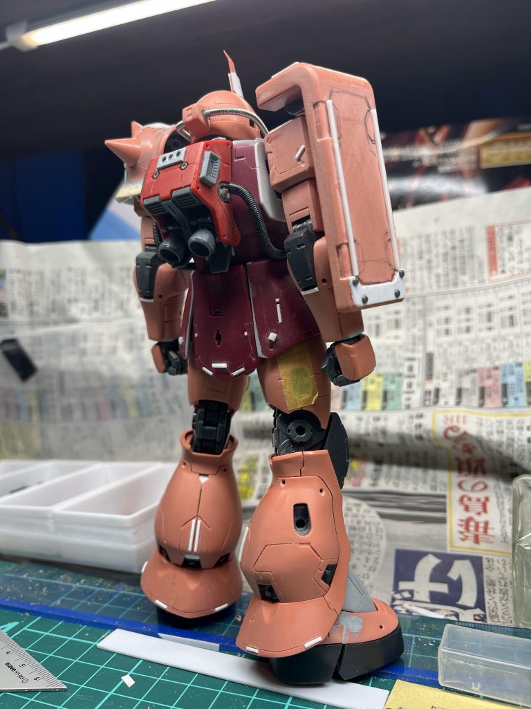 ランバラル専用ザクⅡ–4枚目/制作者：ゲルのググ