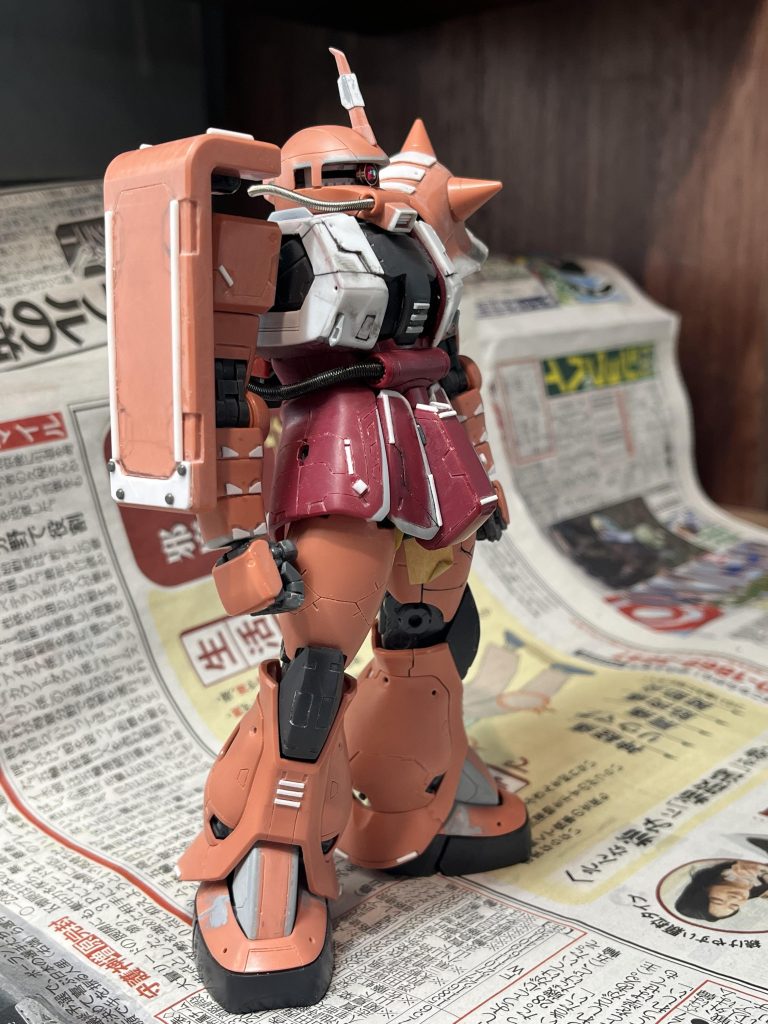 ランバラル専用ザクⅡ–5枚目/制作者：ゲルのググ