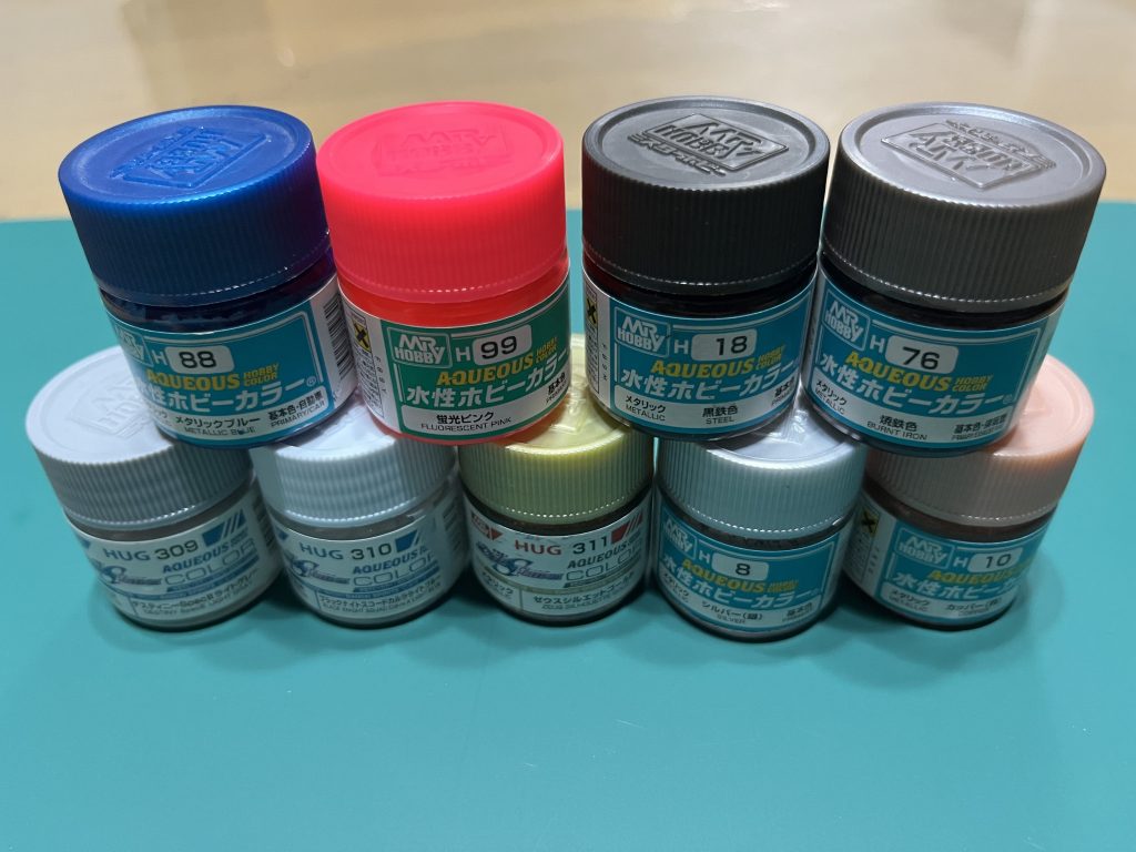今回使用した塗料です