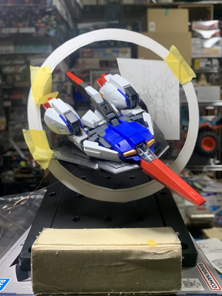 制作当初はこんな感じでざっくりパーツを組み合わせて構図を考えながら作業しておりました。