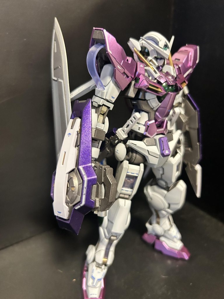 いやぁエクシアもイケメン!ダブルオーん中で1番かっけーと個人的に思ってます。なんやかんやで自分なりにかっこよく仕上げられたんで満足です。今回も見ていただいてありがとうございます。