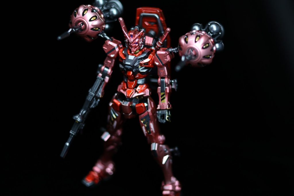 赤いガンダム　キャンディ塗装–2枚目/制作者：ぽん