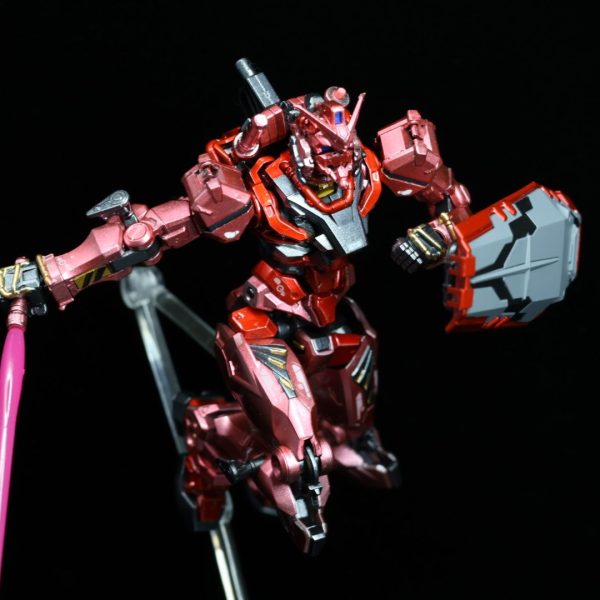 赤いガンダム キャンディ塗装｜ぽんさんのガンプラ作品｜GUNSTA