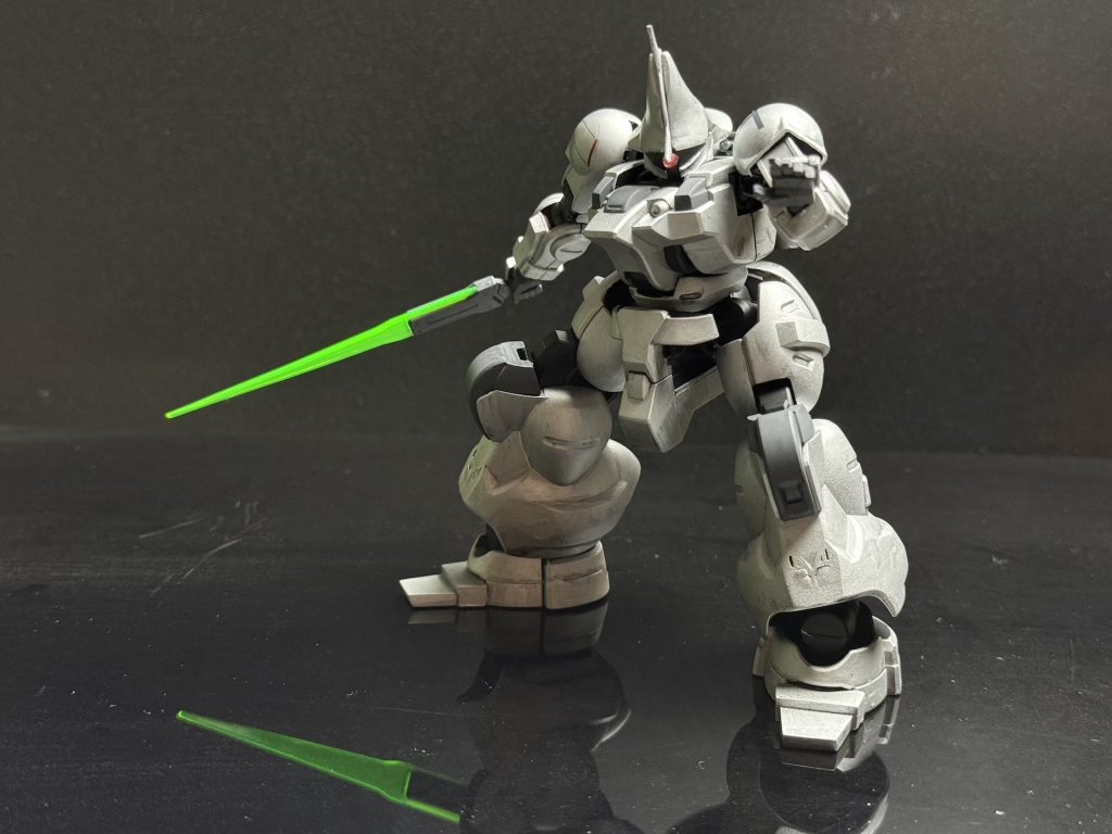 ビームサーベルは意外に細い.