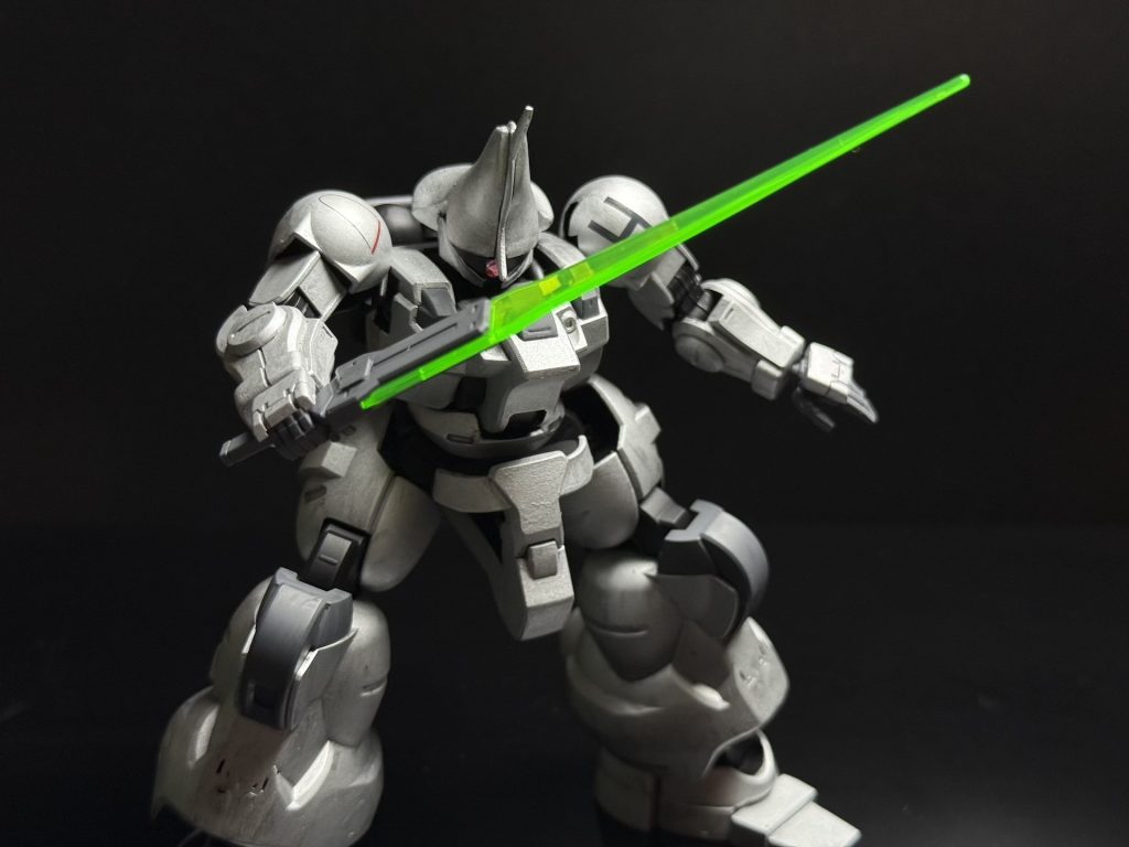 サーベルはディランザのそのものなので,余り迫力は無いですが,まあええやろと.