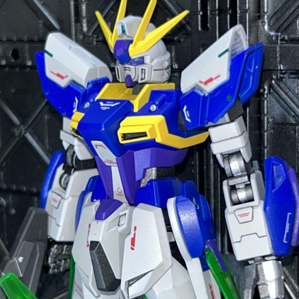 【改造完成品】　HGエールストライクガンダム　フルアーマー風仕上げ 改造完成品】 HGエールストライクガンダム フルアーマー風仕上げ