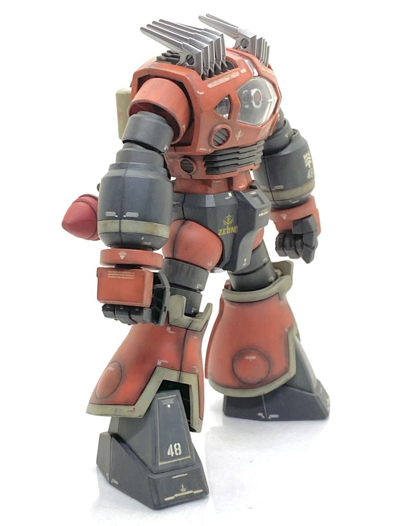 ウォッシングしたおかげでかなり自分のイメージした物が出来ました。