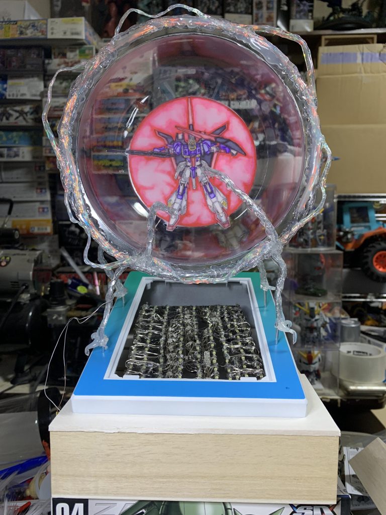 ウェイブライダーやら人キャラを乗せる前はこんな感じ。