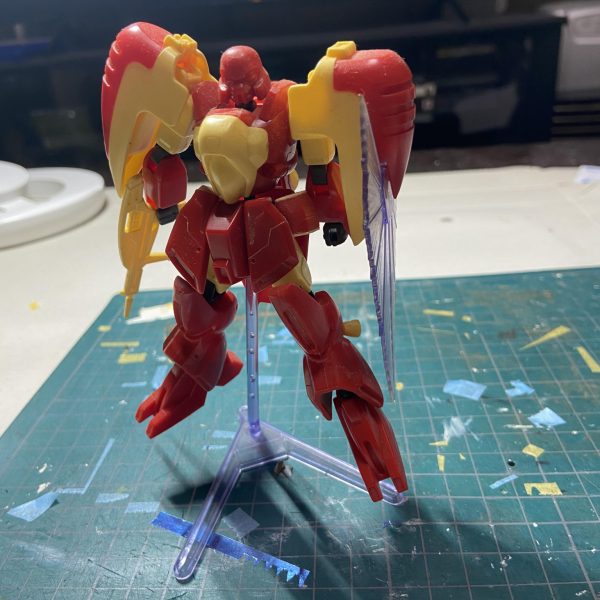 赤いMSを作ってみようかと思います。長年の夢が混じり合う！（3枚目）