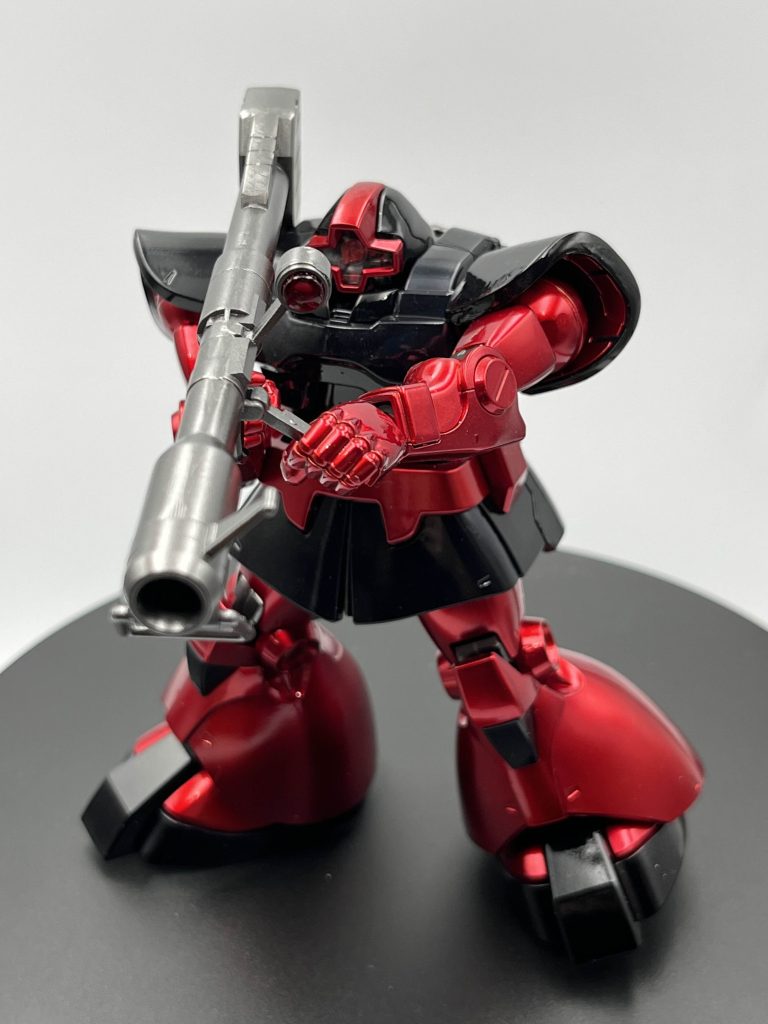 後今回塗装でかなり大失敗しました。表面処理ミスったり赤濃すぎたり黒薄かったり・・・てかクリアブラックって案外隠ぺい力ない気がしました、以後気をつけねば