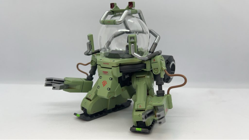 コックピットが球体である所が宇宙っぽいですね。