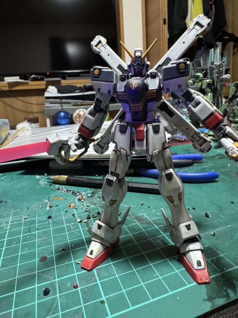 HGクロスボーンガンダムX1–2枚目/制作者：Koki Sonoda