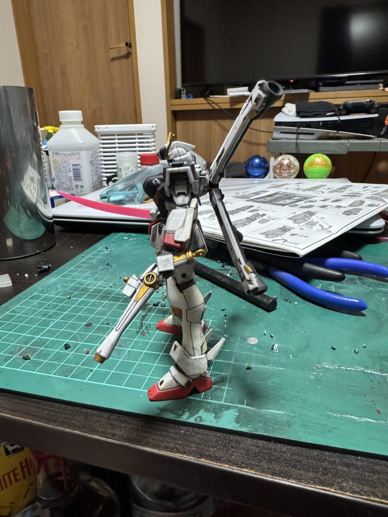 HGクロスボーンガンダムX1–3枚目/制作者：Koki Sonoda