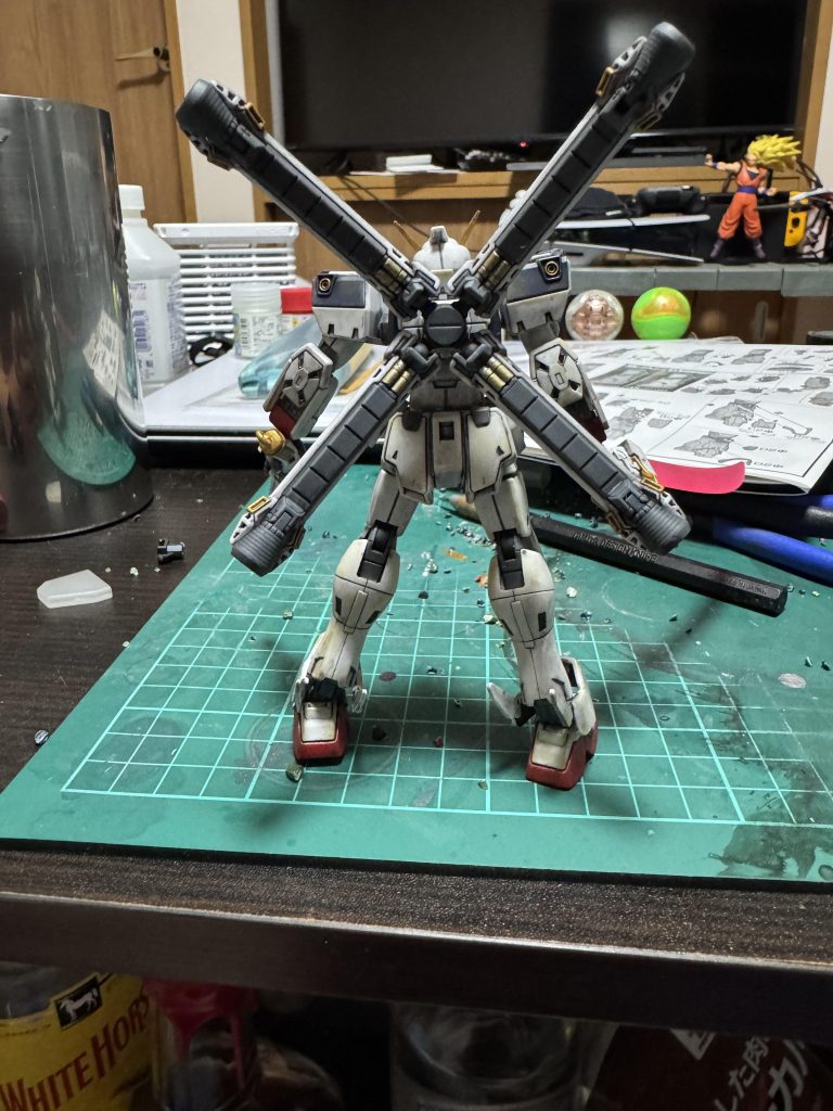 HGクロスボーンガンダムX1–4枚目/制作者：Koki Sonoda