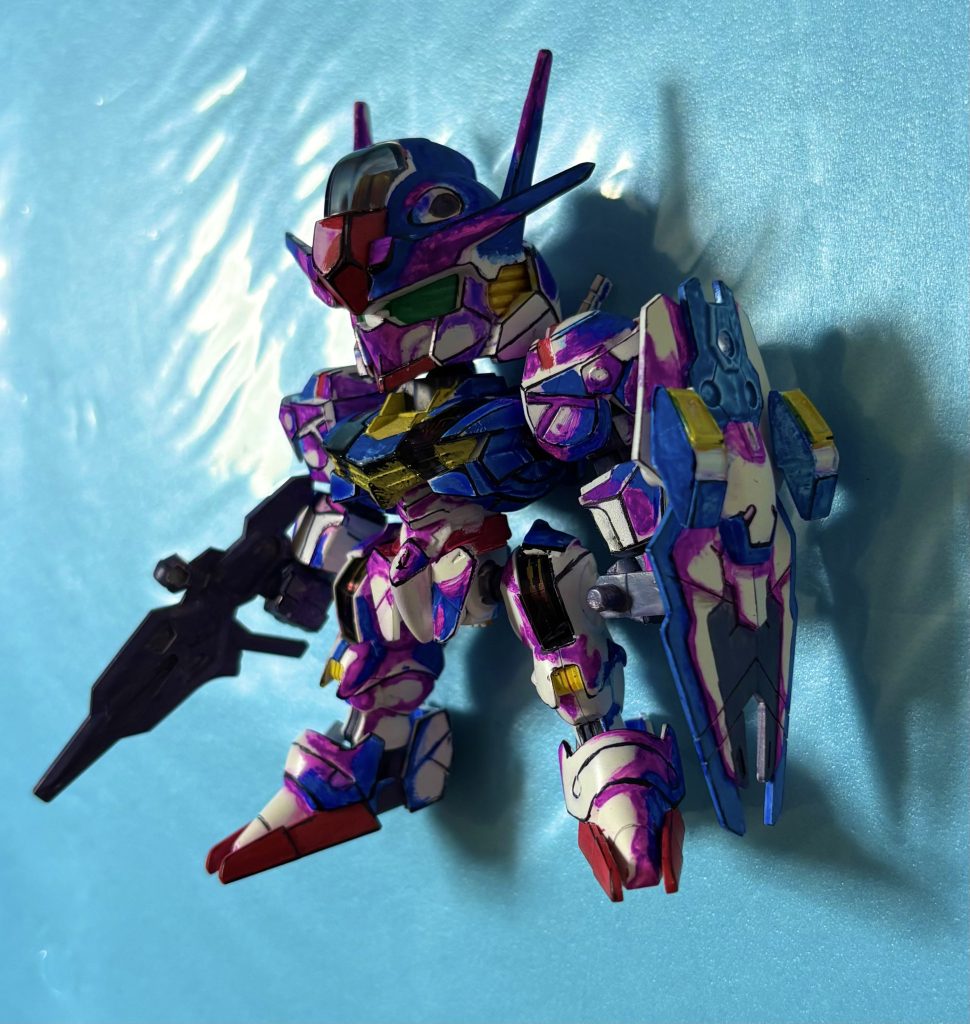 重ね塗りしなきゃ！！と仕上げました。 なんでこんな 色合い に したかも 忘れてます 🤤🤤🤤