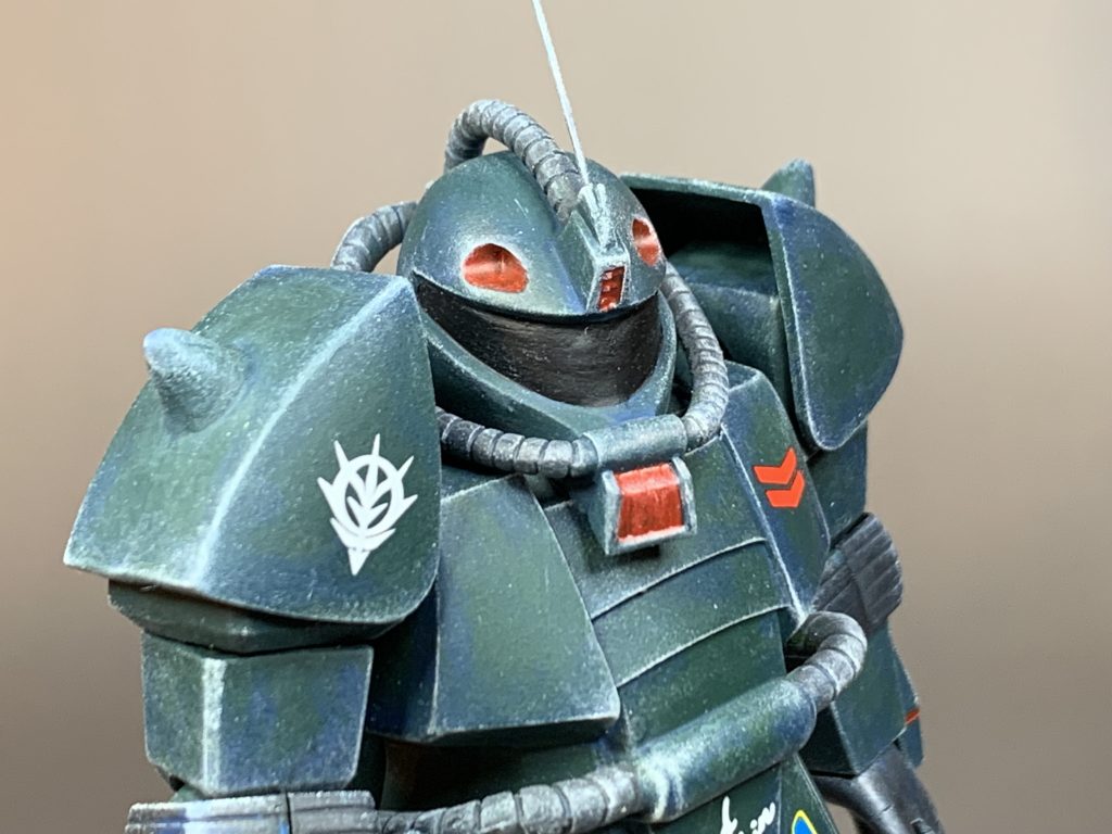 何となく青色がまだら模様的に見えるのがお分かりでしょうか？これで味が出たのかはよくわかりません。