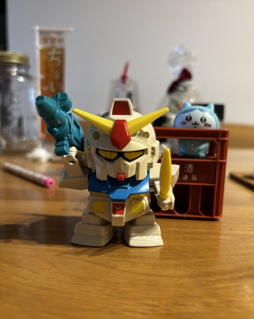 素組み　 元祖！　 初代　SD  ガンダムくん　参上！！ 