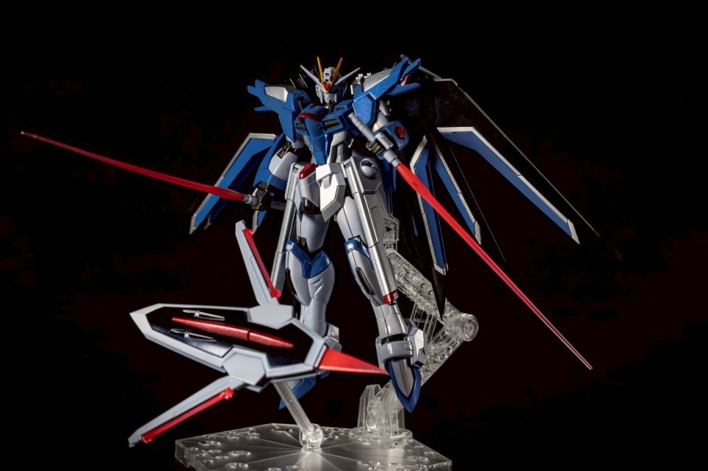 HGCE ライジングフリーダムガンダム　全塗装と延長加工にチャレンジ！